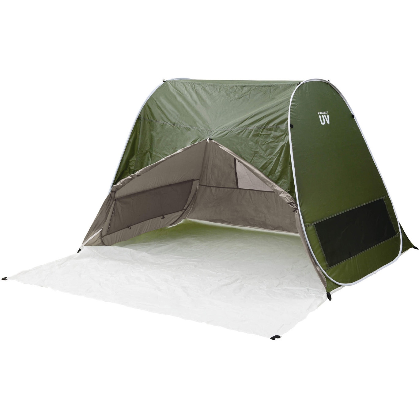 LTBT-079(GR) ワイドワンタッチテント 1個 YAMAZEN(山善) 【通販