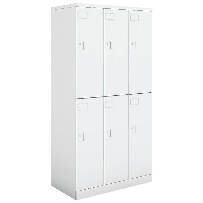 NLK-L630SAW ロッカー シーフォート カラー扉(配送・組立サービス付き) コクヨ 組立・設置・取付 人数6人用 ホワイト色 シリンダー錠  NLK-L630SAW