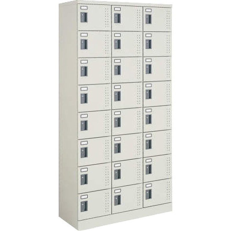 SLK-HT24KF1 スクールロッカー ハイタイプ(配送・組立サービス付き) コクヨ 組立・設置・取付 人数24人用 ナチュラルグレー色 引き手  SLK-HT24KF1