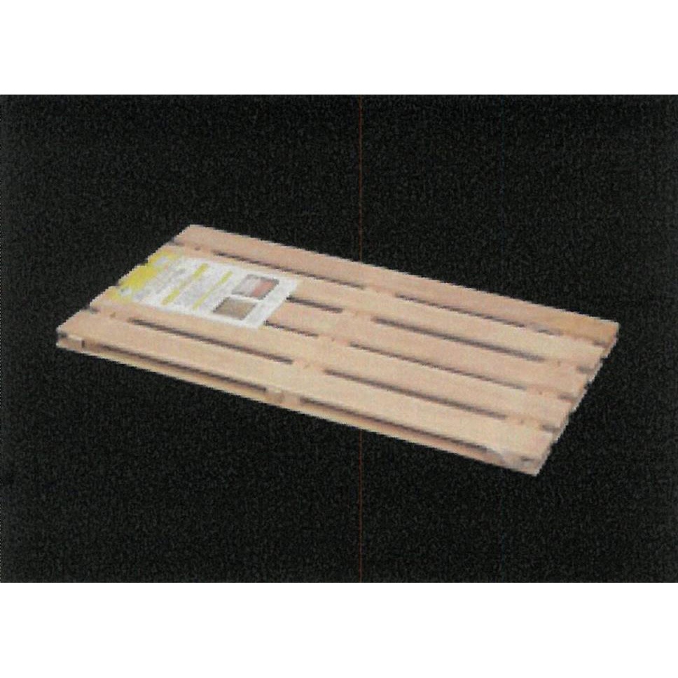 M7542 桐すのこ アイピーシー 寸法750×420×28mm 1個(2枚組) - 【通販