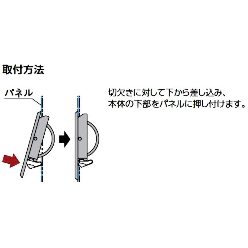 EDU-210-3 ワンタッチ回転ハンドル 1個 シブタニ 【通販モノタロウ】