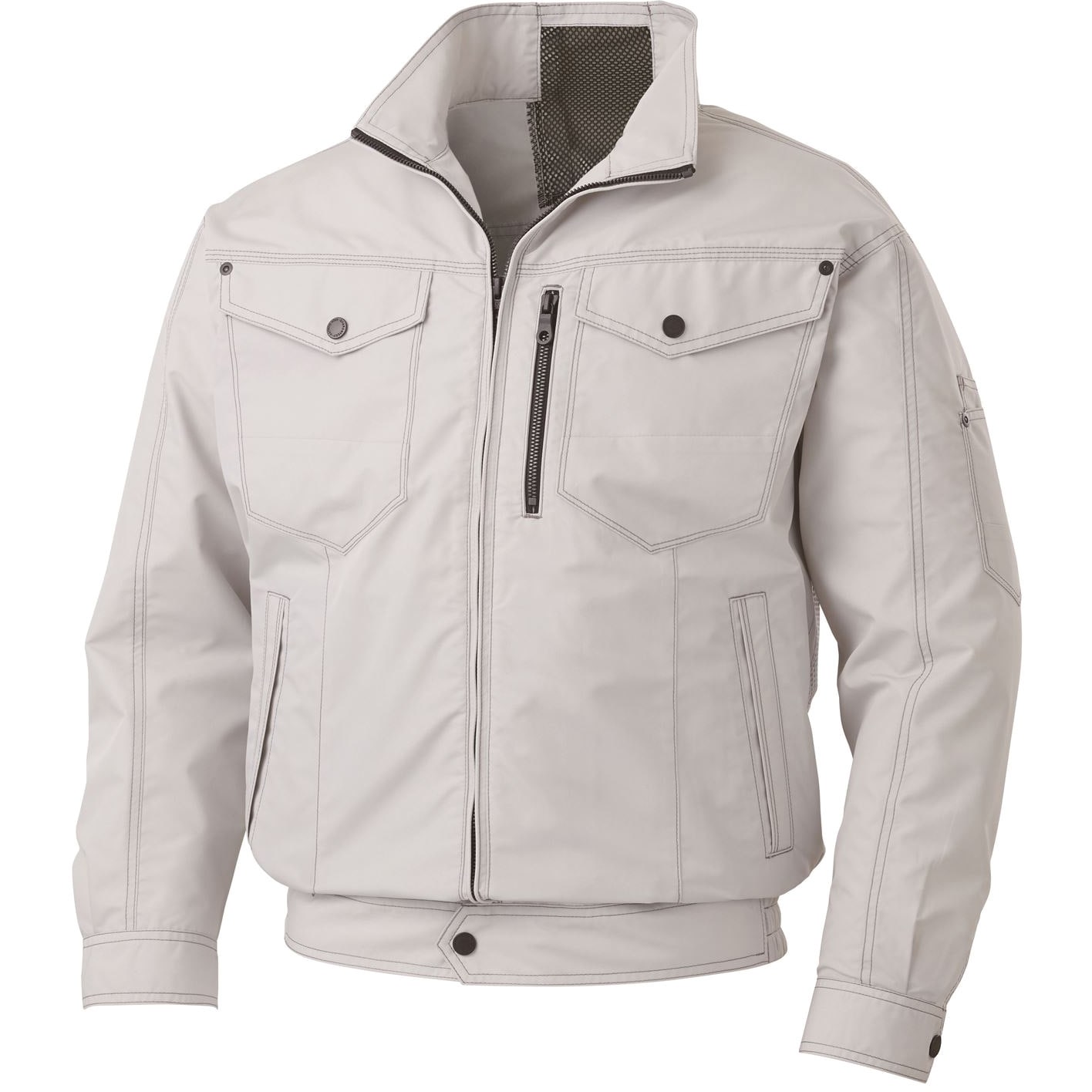 サンエス 空調風神服Rファンネット付長袖ブルゾン+デバイスセット ( KF95100V+21カーキ+3L + RD9291J + RD9230H ) サンエス 空調風神服Rファンネット付き長袖ブルゾン+デバイスセット