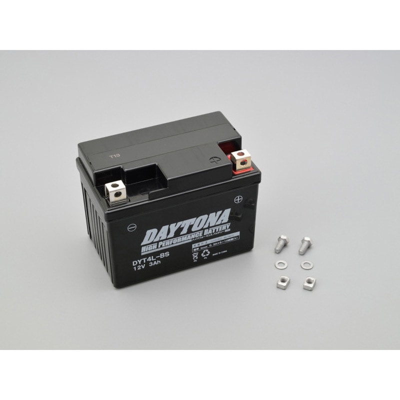 DAYTONA デイトナ: 92882 ハイパフォーマンスバッテリー 液入り充電済 【DYTX9-BS】 92873 ハイパフォーマンスバッテリー 1個 DAYTONA(デイトナ) 【通販