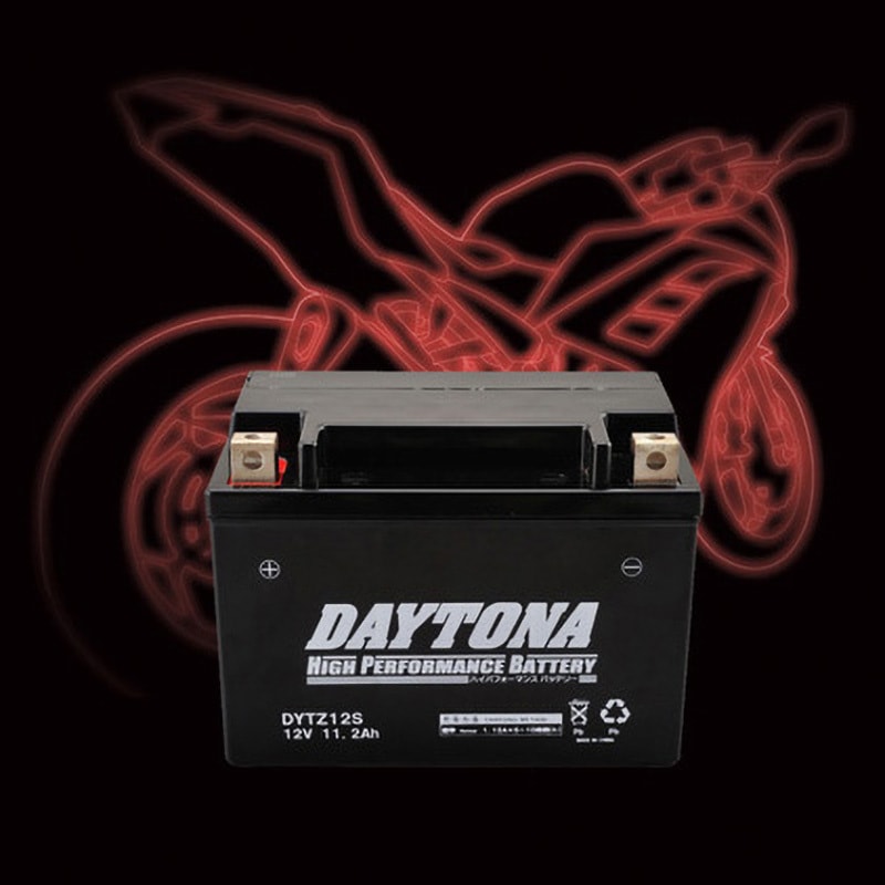 92887 ハイパフォーマンスバッテリー 1個 DAYTONA(デイトナ) 【通販