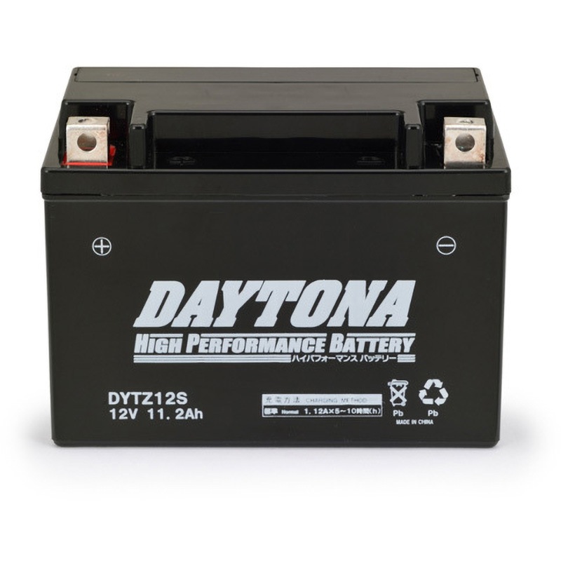 92887 ハイパフォーマンスバッテリー 1個 DAYTONA(デイトナ) 【通販