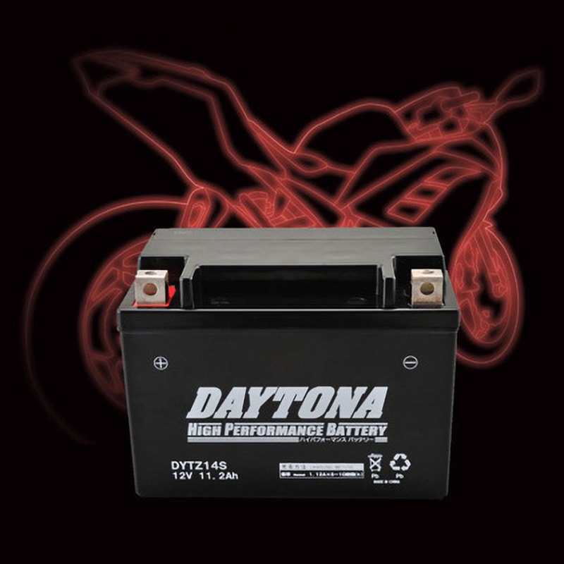 92889 ハイパフォーマンスバッテリー 1個 DAYTONA(デイトナ) 【通販モノタロウ】