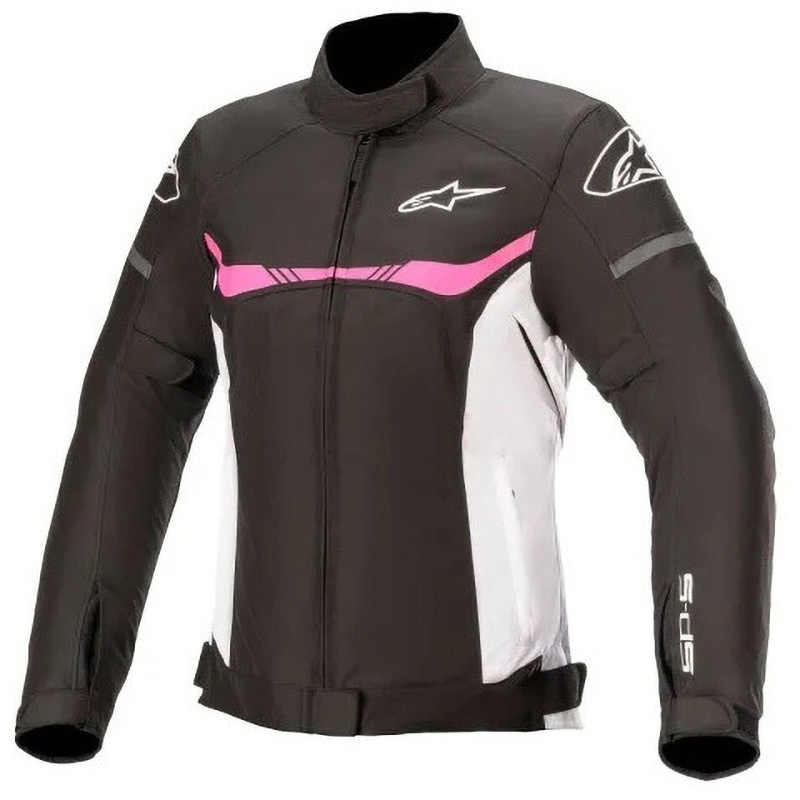 STELLA T-SP S WATERPROOF JACKET Alpinestars(アルパインスターズ) 色BLACK WHITE FUCHSIA サイズL