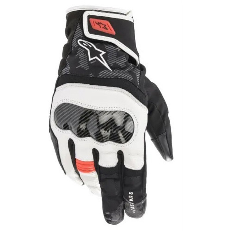 SMX Z DRYSTAR GLOVE Alpinestars(アルパインスターズ) 色BLACK WHITE RED FLUO サイズXL