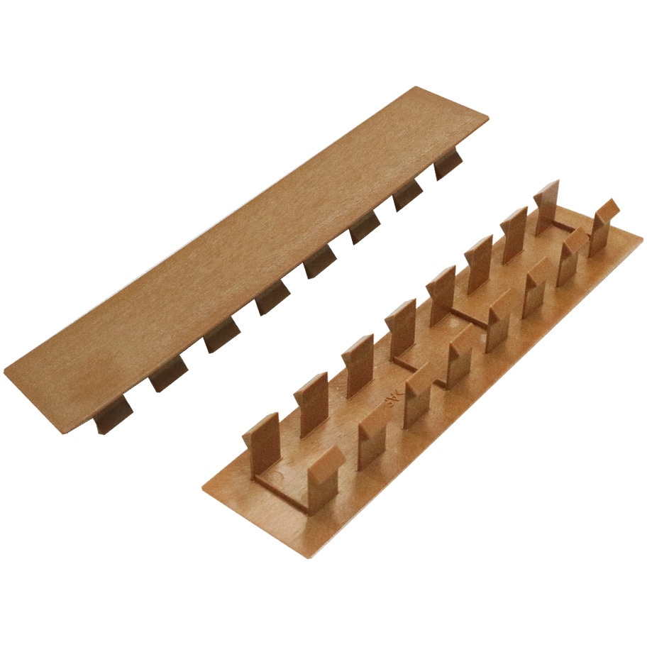 HCMCLB マルチデッキ HC幕板端部カバー フクビ化学 ライトブラウン色 1