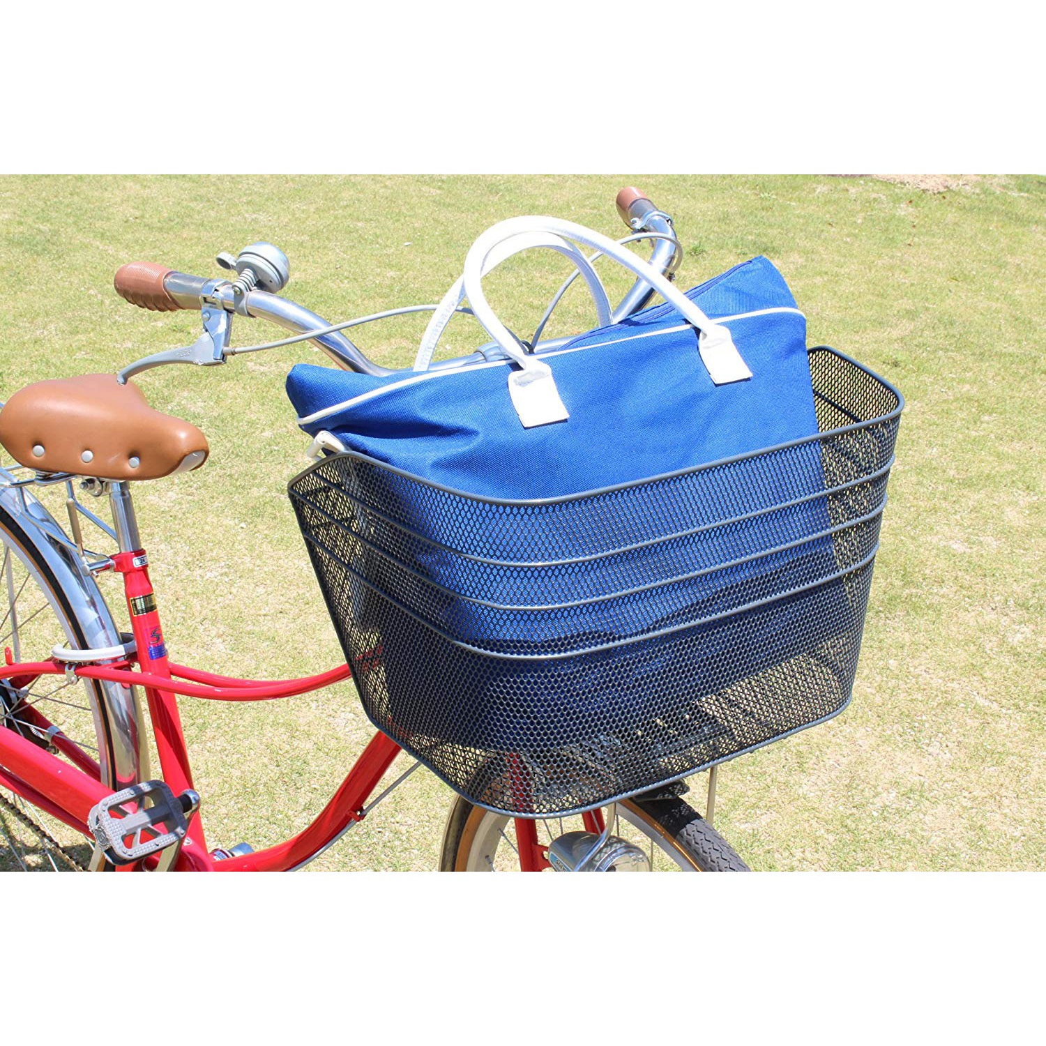 センタン工業 自転車用前カゴ sentan(センタン工業) 超~ワイドなカゴ 
