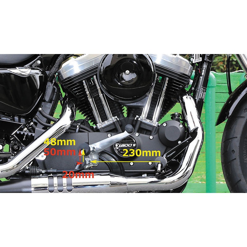 KIJIMA MID Control Kit HD-05443 ハーレー キジマ HD-05443 ミッドコントロールキット ブラック スポーツスター