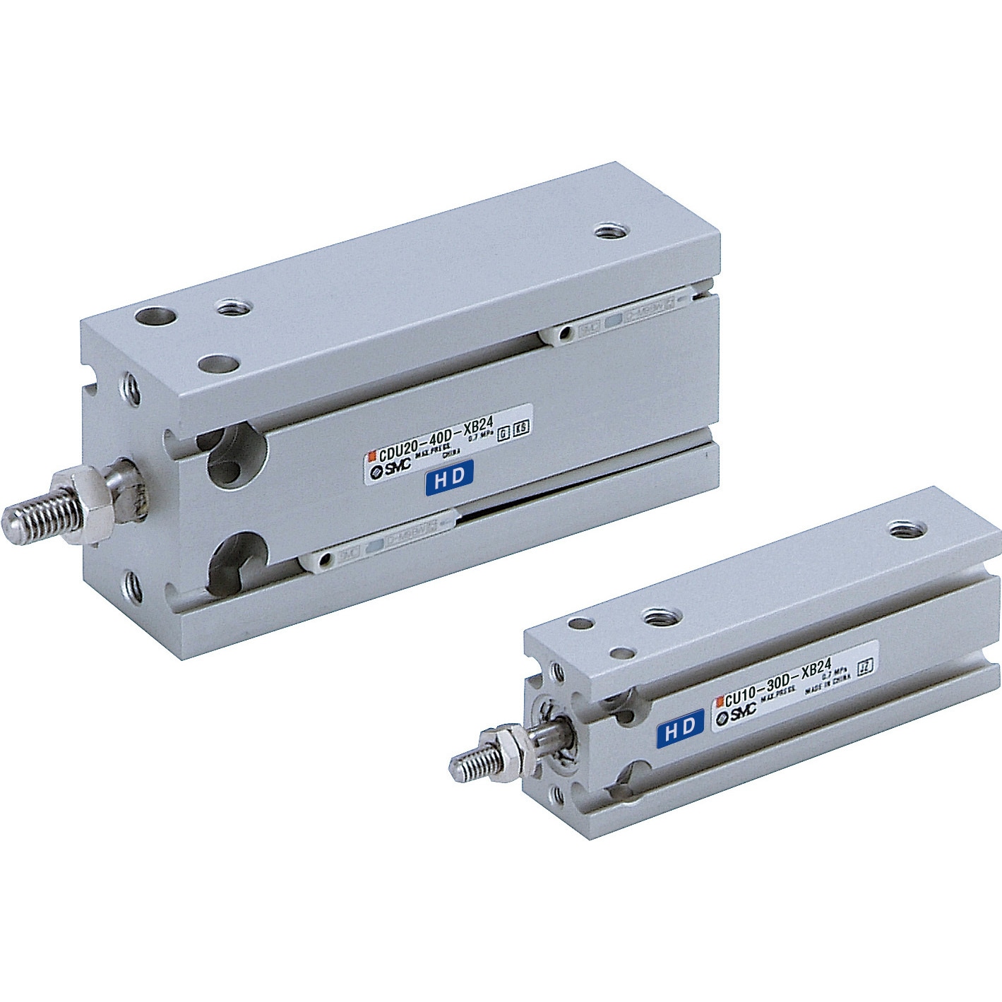 CU32-20D-XB24 CU Series フリーマウントシリンダ 複動・片ロッド オートスイッチ無し SMC チューブ内径32mmシリンダストローク20mm  CU32-20D-XB24