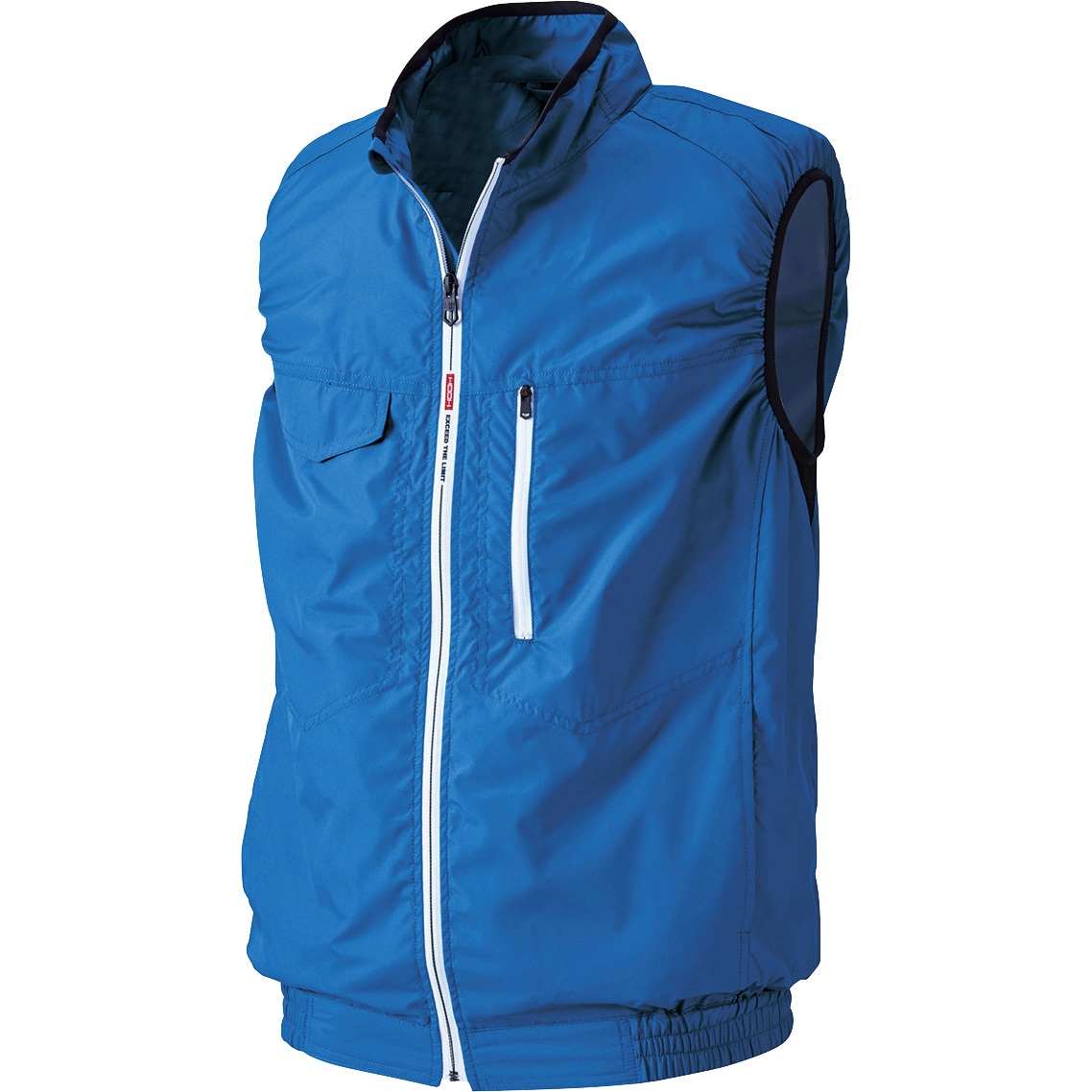 V8300 HOOH ベスト V8300 (服のみ) 村上被服 ポリエステル100% ロイヤルブルー色 サイズ6L 4,843円