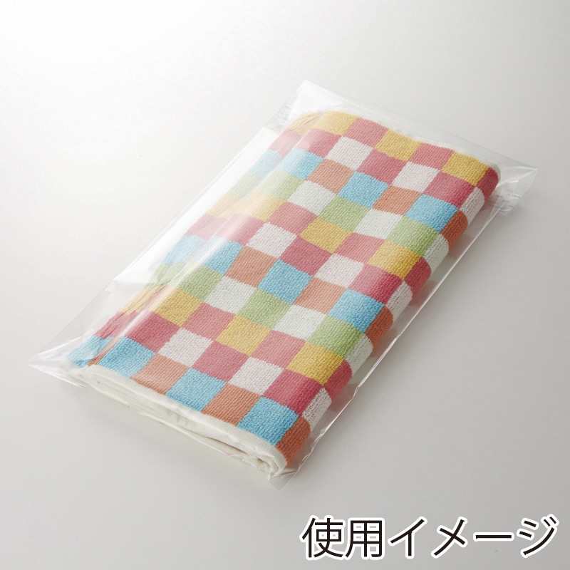 T-22-40 OPP袋 クリスタルパック T(テープ付き) 1パック(100枚) HEIKO