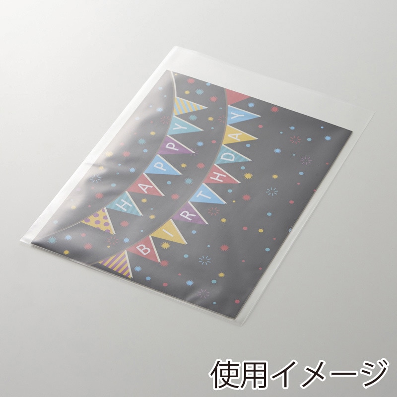 S13-18 OPP袋 クリスタルパック S(テープなし) HEIKO 平袋 透明色 100