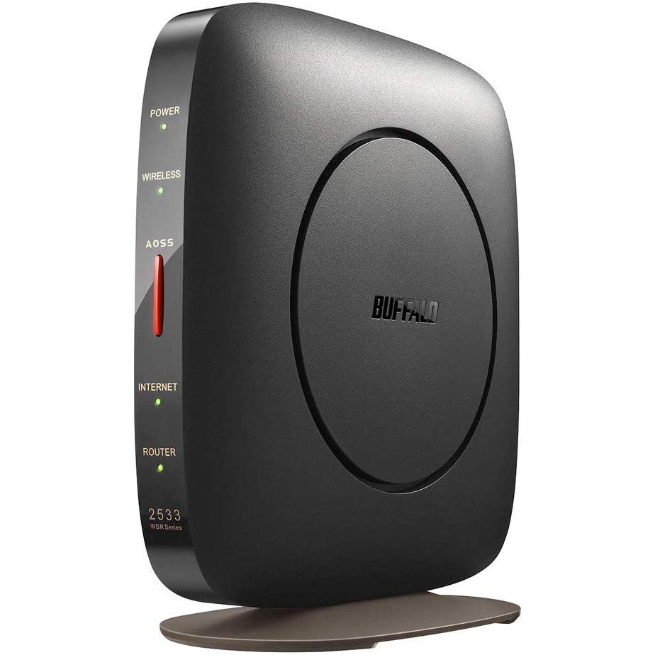 WSR-2533DHP3-BK 無線LAN親機 11ac/n/a/g/b 1733+800Mbps 1本 BUFFALO(バッファロー)  【通販モノタロウ】