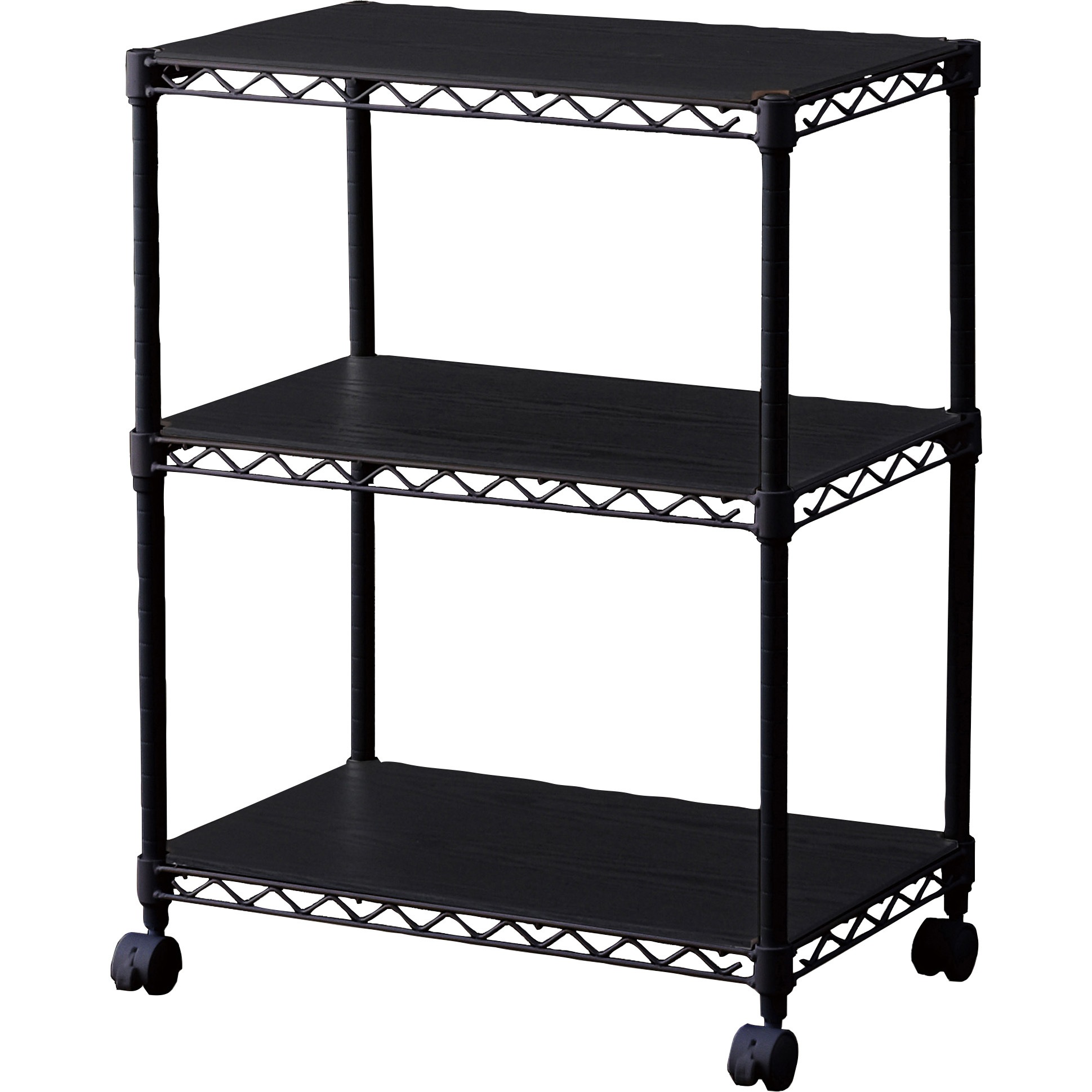 CMM-55073B カラー メタルラック (R) ウッドボード付き 幅55cm Φ19mm