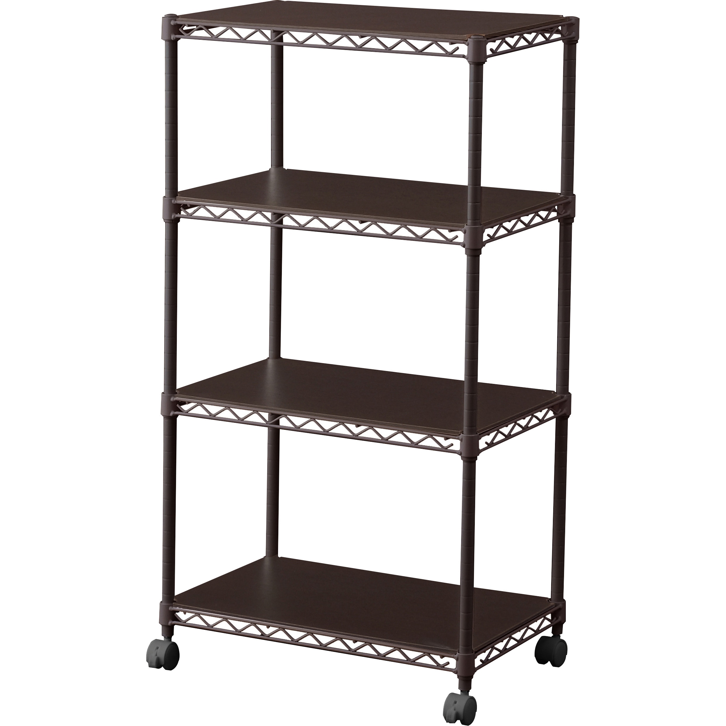 CMM-55104B カラー メタルラック (R) ウッドボード付き 幅55cm Φ19mm