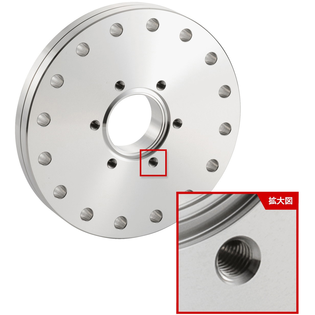 ICF152ZLR70 ICF ゼロレングス変換フランジ 1個 コスモ・テック 【通販モノタロウ】