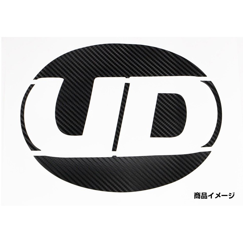 Udトラックス用 エンブレムステッカー カーボンブラック Jet Inoue ジェットイノウエ 1個 通販モノタロウ