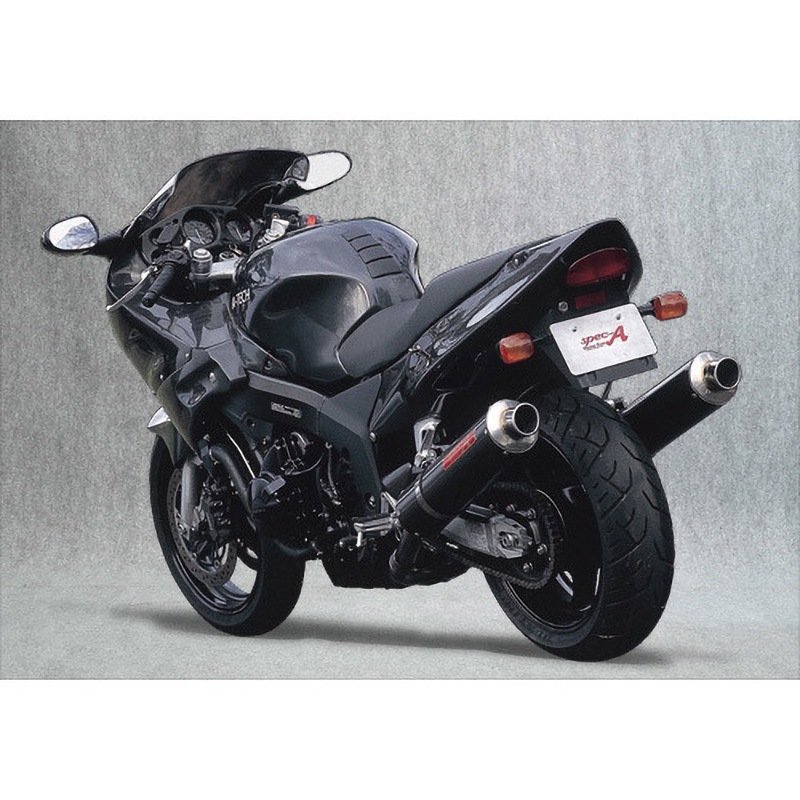 11100-02NCN ヤマモトレーシング スリップオンマフラー 99年-02年 CBR1100XX デュアル カーボン HD店 YAMAMOTO RACING ヤマモトレーシング スペックA スリップオン2本出し