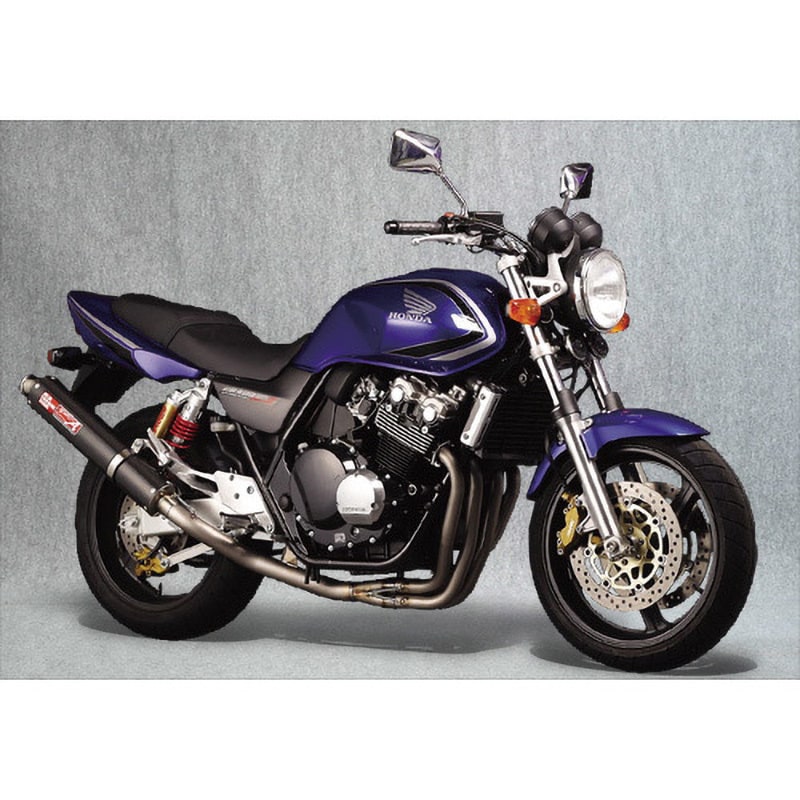 10410-11TTB 99'～07' CB400SF VTEC TI4-1 チタン JMCAプレート付き 1個 ヤマモトレーシング 【通販モノタロウ】