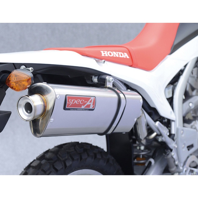 10263-01NSB 12’～ CRF250L SLIP-ON TYPE-S  触媒付き ヤマモトレーシング 三角形×400