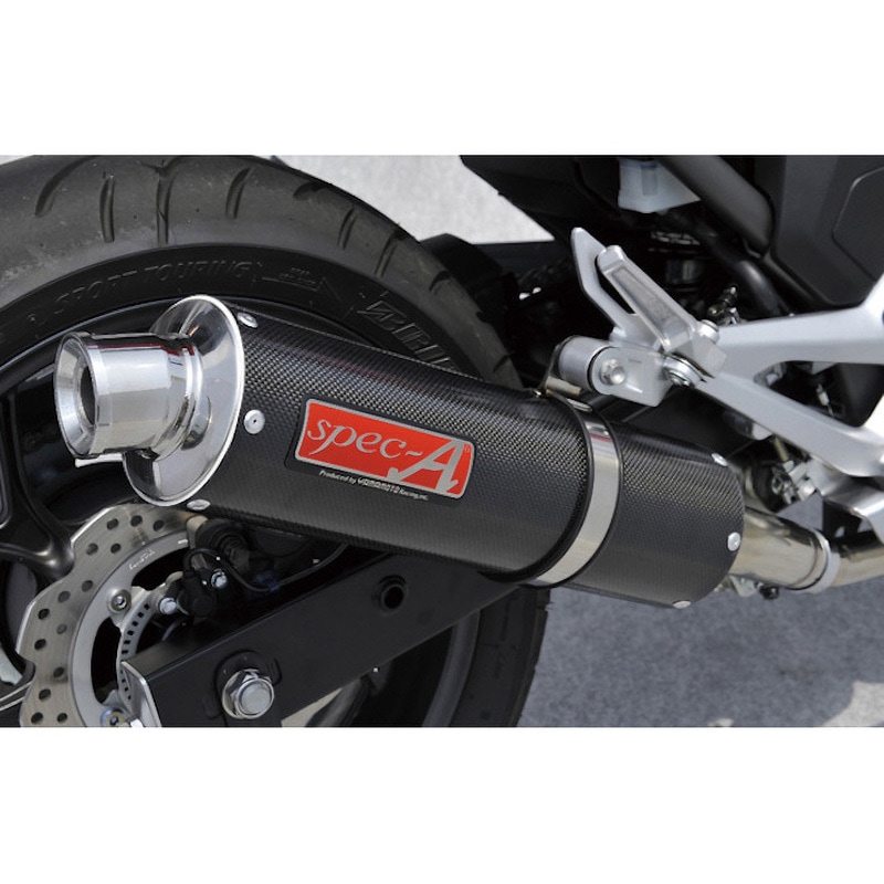 10754-01NCB 14’～ NC750X/S/インテグラ SLIP-ON カーボン 1個 ヤマモトレーシング 【通販モノタロウ】