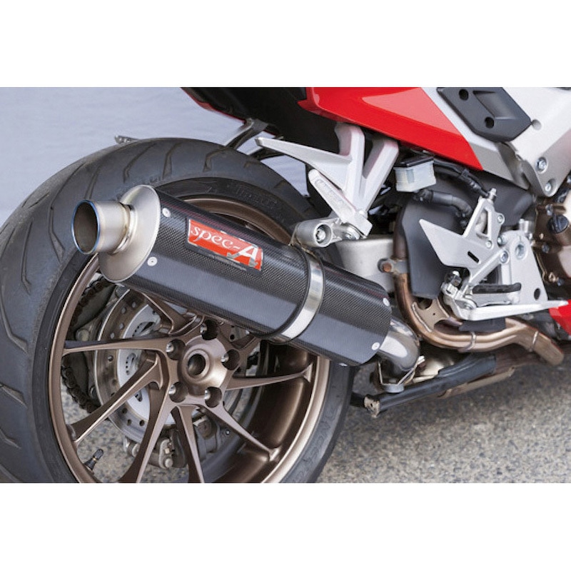 10802-01NCN 14'～17' VFR800F SPEC-A SLIP-ON カーボン ヤマモト