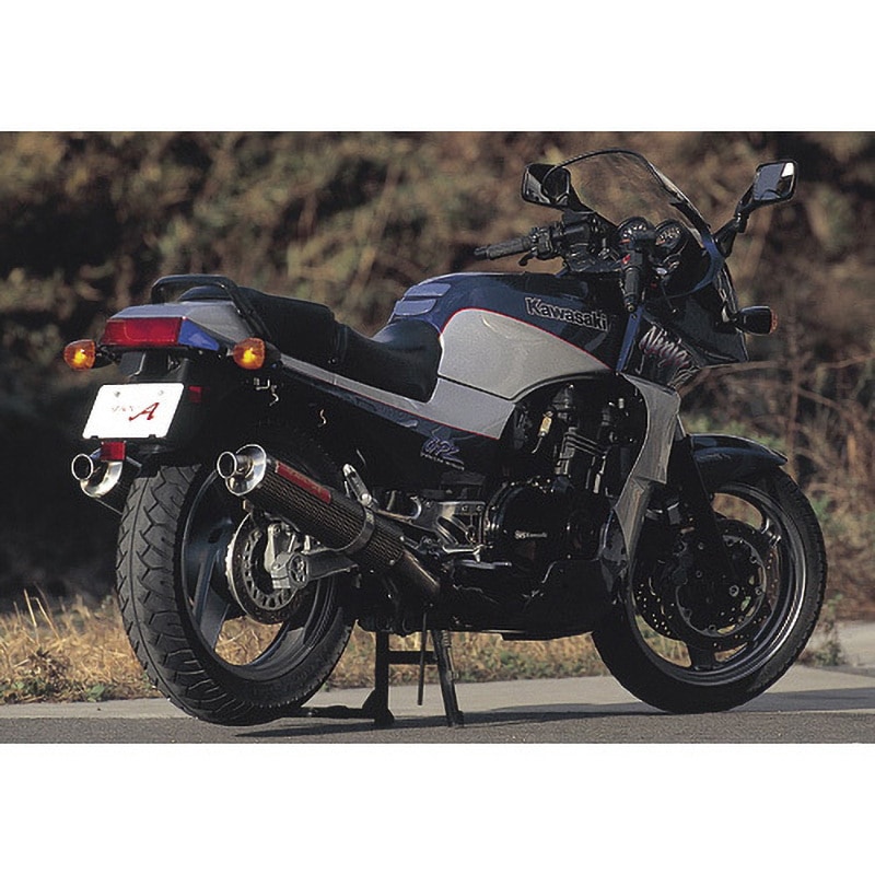 40900-02NCB GPZ900R SUS SLIP-ON TWIN カーボン 1個 ヤマモト