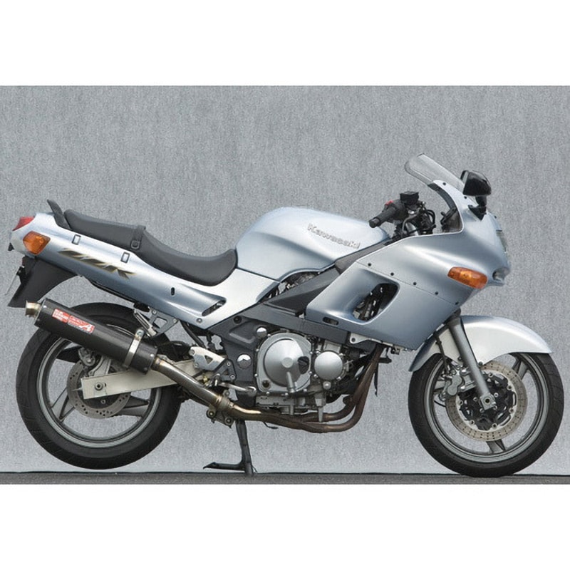 40405-02NTB ZZR400N型 SUS SLIP-ON TWIN チタン JMCAプレート付き ヤマモトレーシング S/O TWIN 触媒付きタイプ   40405-02NTB
