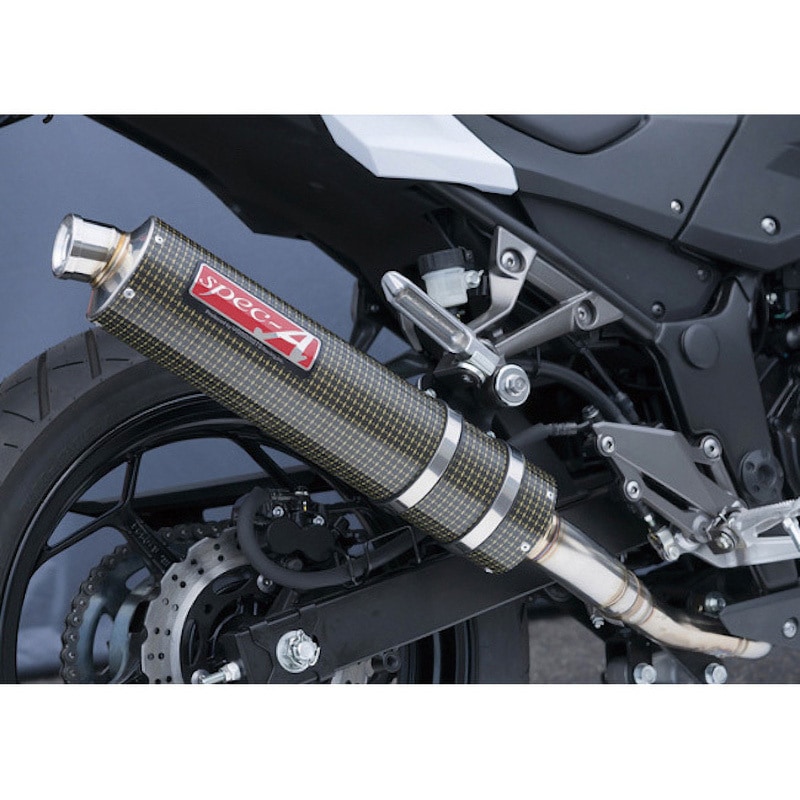 40252-01NKB 13’～ Ninja250 SUS SLIP-ON ケブラー JMCAプレート付き 1個 ヤマモトレーシング 【通販モノタロウ】