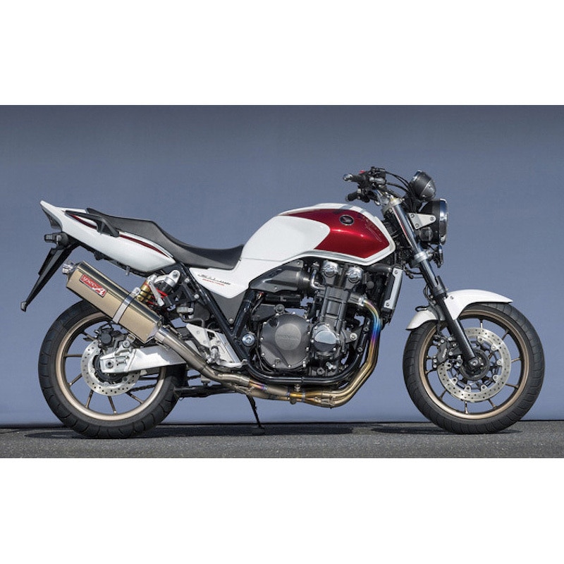 11316-21TSG 14’～ CB1300SF/SB TI4-2-1 UP-TYPE TYPE-Sゴールド 触媒付き JMCAプレート付き 1個 ヤマモトレーシング 【通販モノタロウ】 137,900円