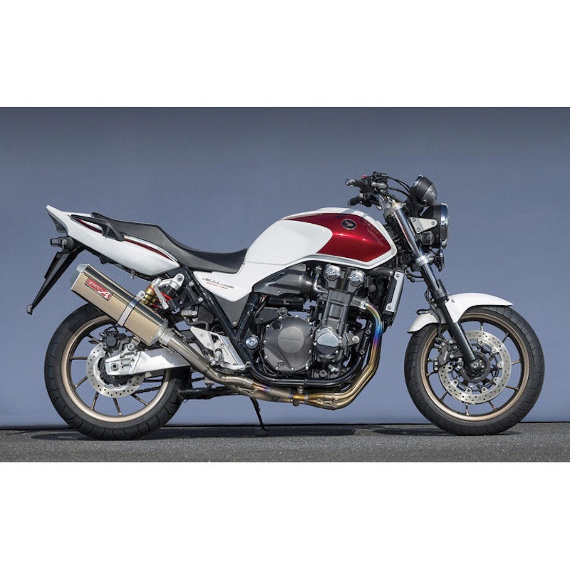 11316-21SAG 14’～ CB1300SF/SB TI4-2-1 UP-TYPE TYPE-SAゴールド 触媒付き JMCAプレート付き 1個 ヤマモトレーシング 【通販モノタロウ】