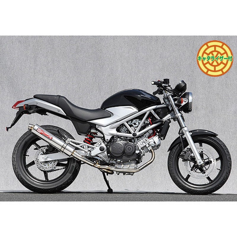 10260-61STC 2009'～ VTR250 FI SUS2-1 チタン 触媒付き JMCAプレート付き ヤマモトレーシング 適合車種09'～  VTR250 10260-61STC - 【通販モノタロウ】