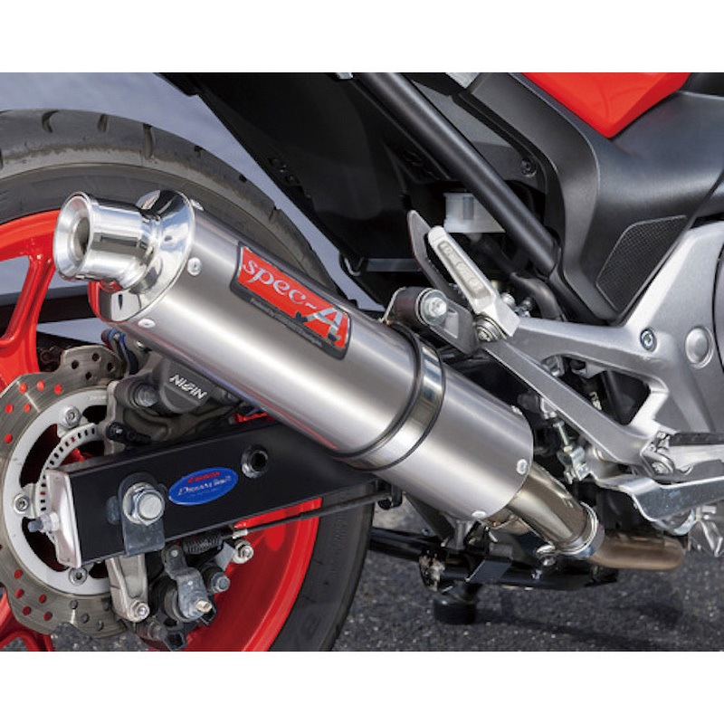 10755-01NTB 2016’～ NC750S/X SPEC-A SLIP-ON チタン JMCAプレート付き ヤマモトレーシング タイプSUS S/O