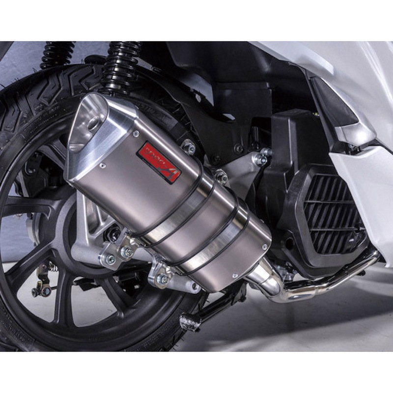 10130-71SSA 2018’～ PCX SPEC-A TYPE-SA 触媒付き JMCAプレート付き ヤマモトレーシング ステンレス フルエキタイプ 76,980円