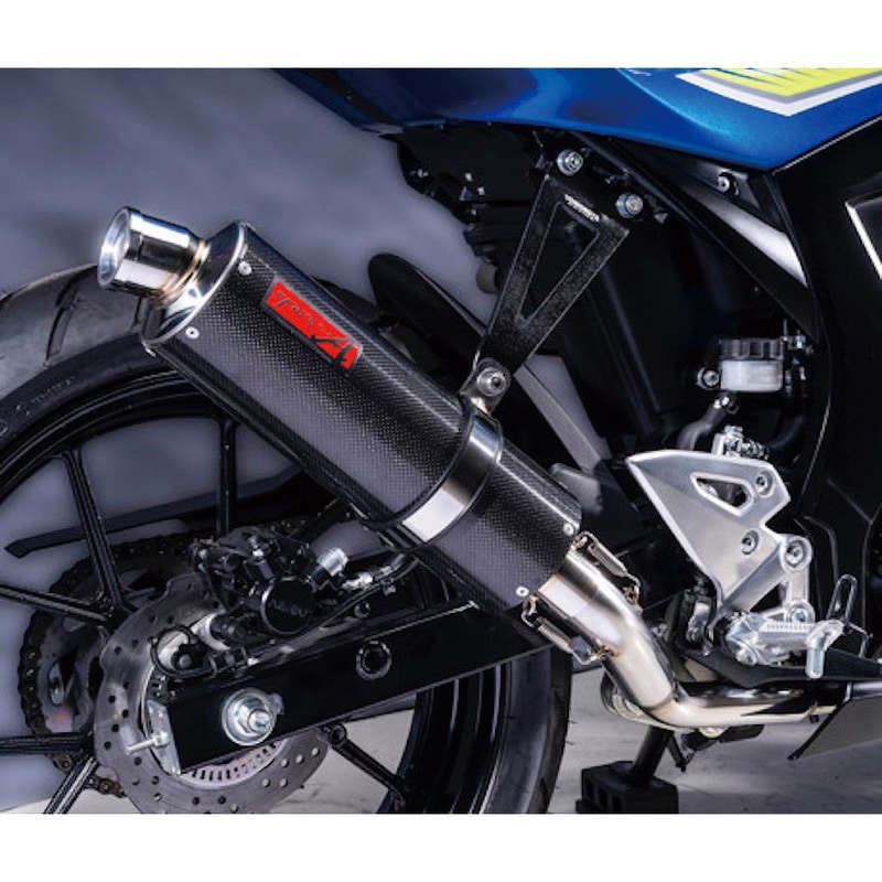 30125-71SCC 2017’～ GSX-S/R125 SPEC-A  UP-TYPE カーボン 触媒付き JMCAプレート付き 1個 ヤマモトレーシング 【通販モノタロウ】