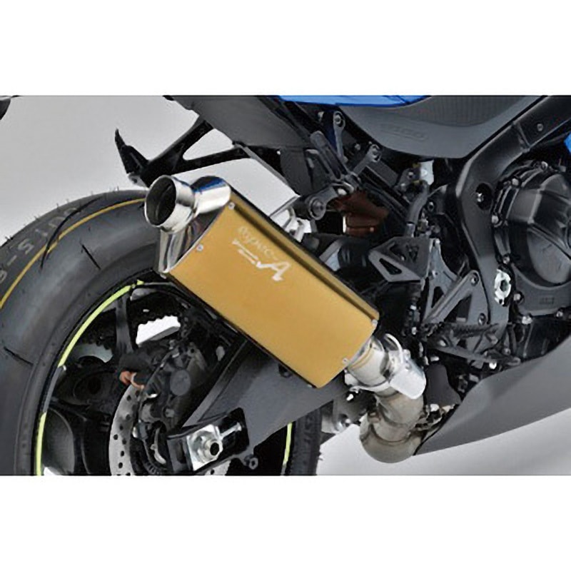 31006-01NSG 2019’～ GSX-R1000R SPEC-A SLIP-ON TYPE-S ゴールド 認証 JMCAプレート付き ヤマモトレーシング チタンスリップオンタイプ