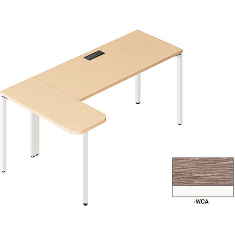 BT1810KHST-WCA ライトワークテーブル L型タイプ(ビティー BT型) ナイキ 高さ720mm幅1800mm奥行1000mm  BT1810KHST-WCA