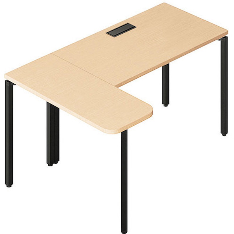 BT1510KHST-BSP ライトワークテーブル L型タイプ(ビティー BT型) ナイキ 高さ720mm幅1500mm奥行1000mm  BT1510KHST-BSP