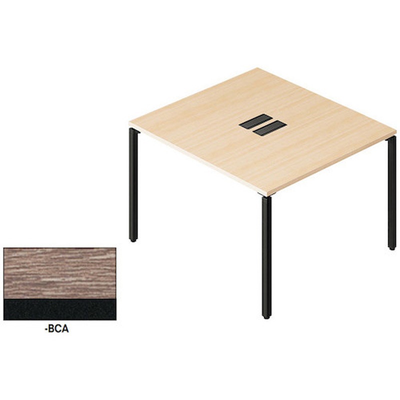 BT1112KH-BCA ライトワークテーブル 片面タイプ(ビティー BT型) ナイキ 高さ720mm幅1100mm奥行1200mm  BT1112KH-BCA