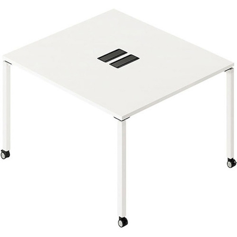 BT1112KHC-WHP ライトワークテーブル 片面タイプ(ビティー BT型) ナイキ 高さ720mm幅1100mm奥行1200mm  BT1112KHC-WHP