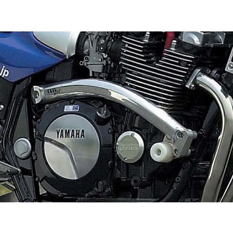 希少XJR1200逆車のフレームとエンジン ヤマハ XJR1200 エンジンガード