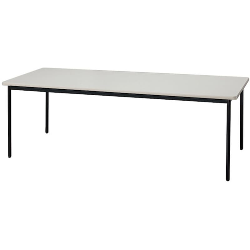 NAIKI ミーティングテーブル(配線機能なし) KMY型 ■▼672-1424 KMY1275-M-SN 1台 NAIKI ミーティングテーブル(配線機能なし) KMY型 ( KMY2190-M-SN