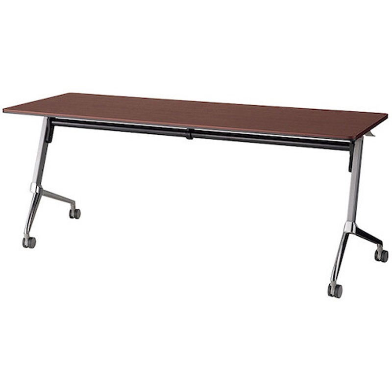 KFRN1860-P1-WN 会議用テーブル KFRN型 ナイキ ダークウォールナット色 高さ720mm幅1800mm奥行600mm  KFRN1860-P1-WN