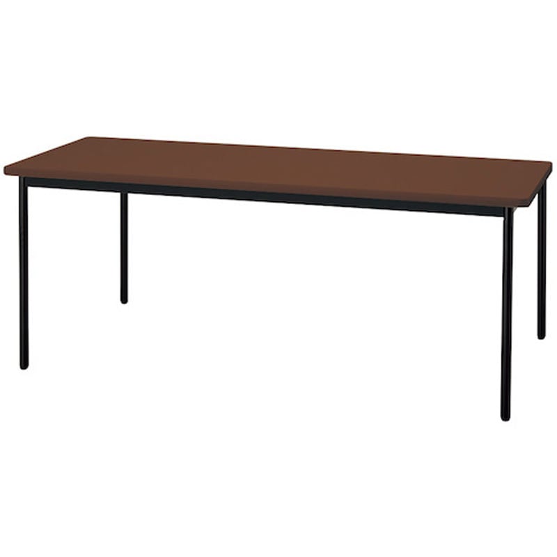 KMY1860-B-WN 会議用テーブル KMY型 ナイキ ダークウォールナット色 高さ720mm幅1800mm奥行600mm  KMY1860-B-WN