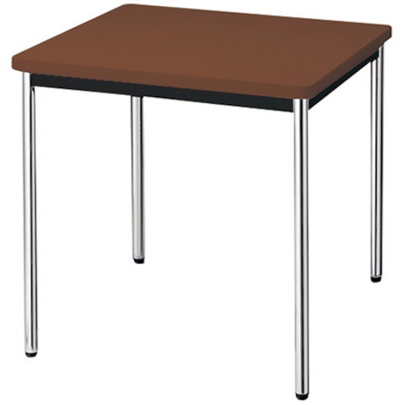 KMY0775-M-WN 会議用テーブル KMY型 ナイキ ダークウォールナット色 高さ720mm幅750mm奥行750mm  KMY0775-M-WN 33,787円