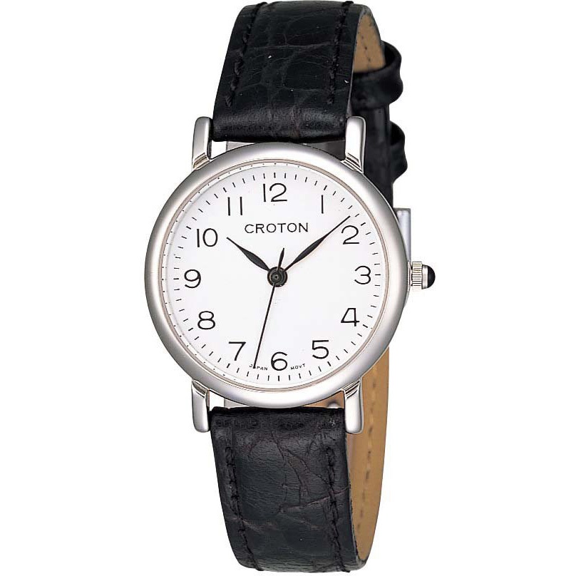 RT-125L-3 腕時計 3針 CROTON(クロトン) アナログ 防水 ブラック RT