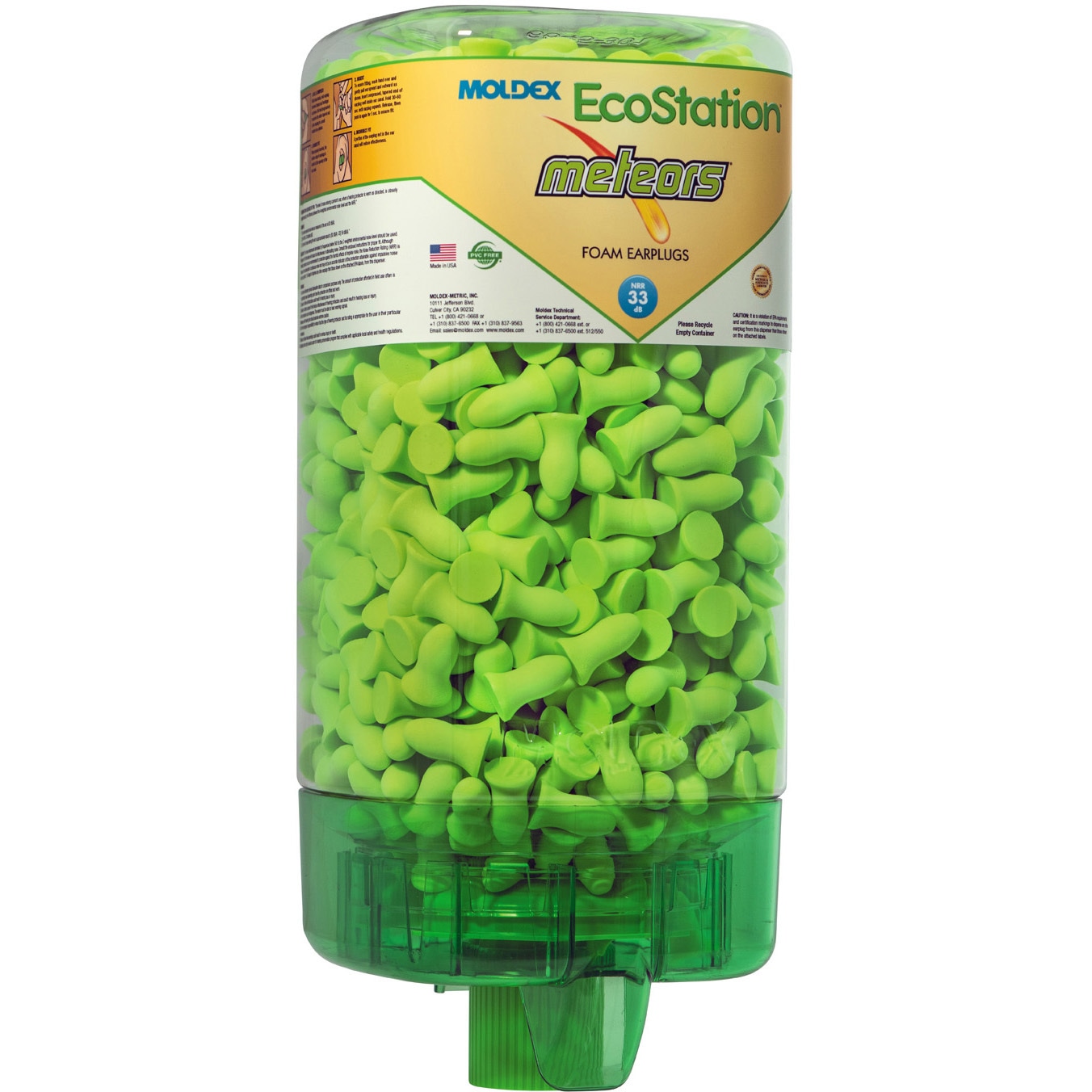 6707 メテオ エコステーション スターターキット Moldex(モルデックス) ソリッドグリーン色